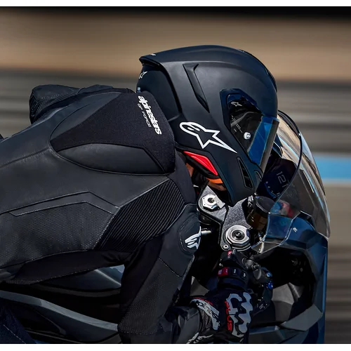 Prilba S-R7 SOLID 8202026-110-L (čierna matná, veľkosť L) /ALPINESTARS/ - obr. 7