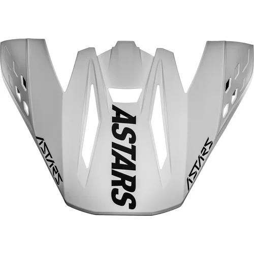 Biela/čierna matná ALPINESTARS 8984021-2011-TU šilt pre prilby S-M5 RAYON, verzia ECE 22.05)