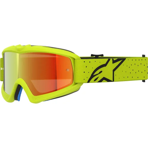 Okuliare VISION YOUTH VESTA ALPINESTARS 5140127-5002-TU detské, (žltá fluo/čierna, zrkadlové červené plexi) 2027