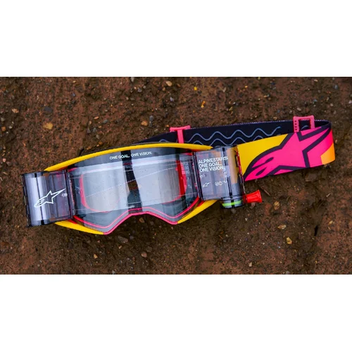 Okuliare SUPERTECH STREAM (sivá/multicolor, zrkadlové strieborné plexisklo) /ALPINESTARS/ - obr. 4