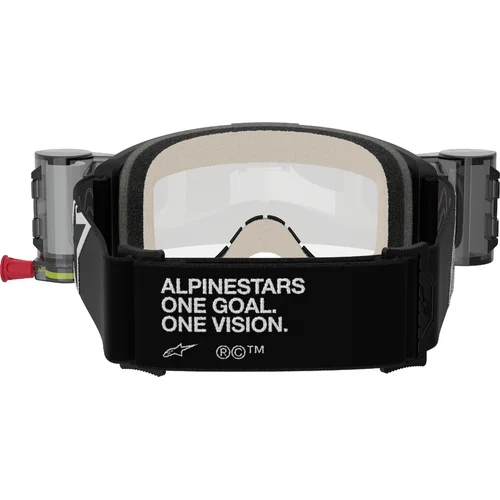 Okuliare vision 5 corp roll-off wide vision (čierna, číre plexisklo a roll-off systém) 2027 /ALPINESTARS/ - obr. 2