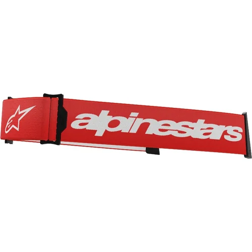Náhradný textilný popruh na okuliare SUPERTECH a VISION 8 ALPINESTARS 9400125-32-OS (červená/biela)