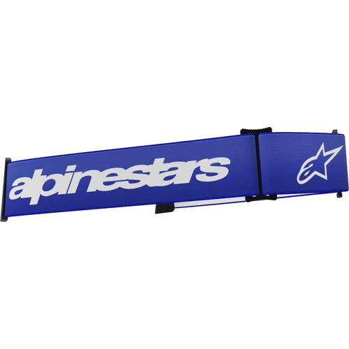Náhradný textilný popruh na okuliare SUPERTECH a VISION 8 (modrá/biela) /ALPINESTARS/ - obr. 1