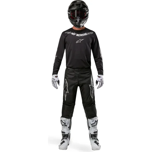 Čierna/strieborná 3763824-119-L dres FLUID GRAPHITE, veľkosť L) /ALPINESTARS/ - obr. 2