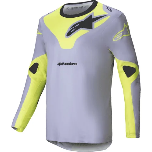 Dres RACER VEIL, ALPINESTARS (sivá/žltá fluo, veľkosť L)