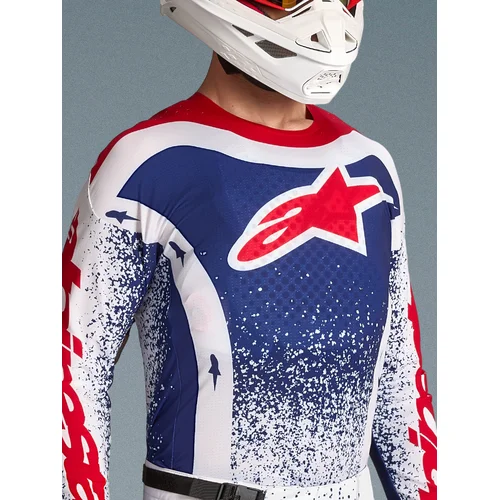Dres TECHSTAR limitovaná edícia UNITY, (červená/biela/modrá, veľkosť L) /ALPINESTARS/ - obr. 10