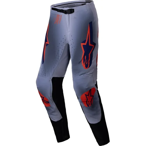 Nohavice SUPERTECH LIPAN ALPINESTARS 3720625-9146-38 (sivá/oranžová fluo, veľkosť 38)