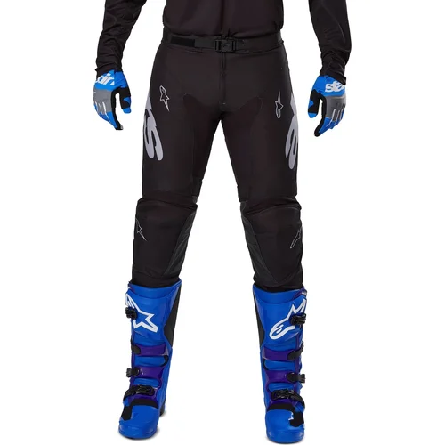 Nohavice RACER GRAPHITE (čierna/sivá, veľkosť 32) /ALPINESTARS/ - obr. 5