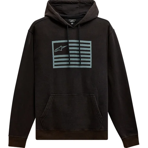 Mikina ARTIFACT HOODIE ALPINESTARS 1213-51020-10-XXL (čierna, veľkosť 2XL)