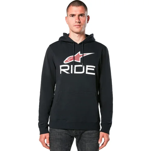 Mikina RIDE 4.0 (čierna/biela/červená, veľkosť M) /ALPINESTARS/ - obr. 1