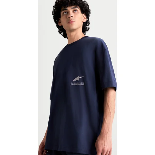 Tričko institute oversized CSF 1236-72306-70-M (modrá, veľkosť M) /ALPINESTARS/ - obr. 10