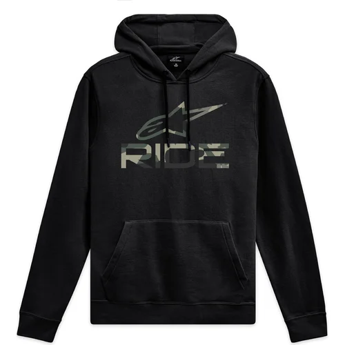 Mikina RIDE CAMO HOODIE 4 ALPINESTARS 1244-52050-10-M (čierna, veľkosť M)
