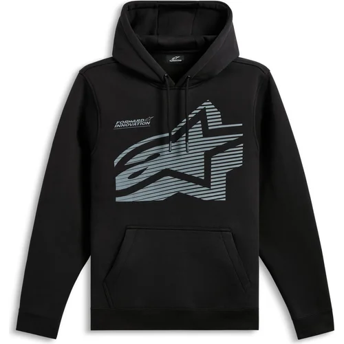 Mikina FASTING HOODIE ALPINESTARS 1235-51410-10-L (čierna, veľkosť L)