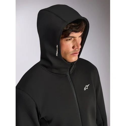 Mikina CYPHER HOODIE (čierna, veľkosť L) /ALPINESTARS/ - obr. 2