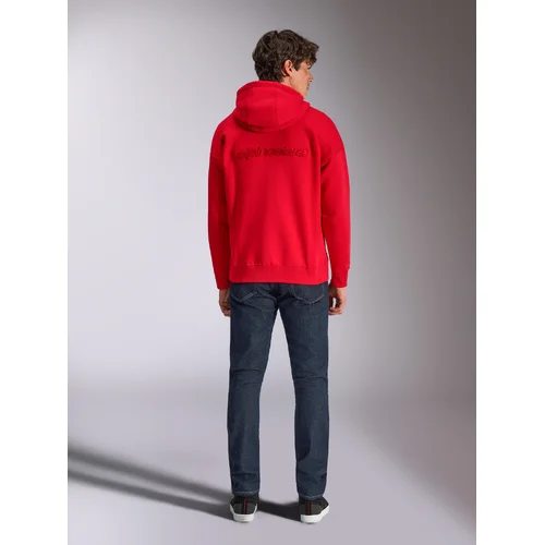 Mikina emergent oversized hoodie (červená, veľkosť M) /ALPINESTARS/ - obr. 3
