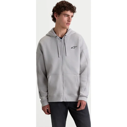 Mikina entity oversized hoodie (sivá, veľkosť S) /ALPINESTARS/ - obr. 5