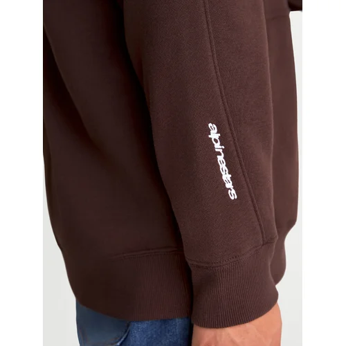 Mikina entity oversized hoodie (hnedá, veľkosť M) /ALPINESTARS/ - obr. 8
