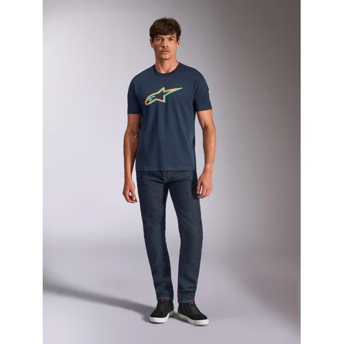 Tričko ageless shadow CSF (modrá/oranžová, veľkosť L) /ALPINESTARS/ - obr. 1