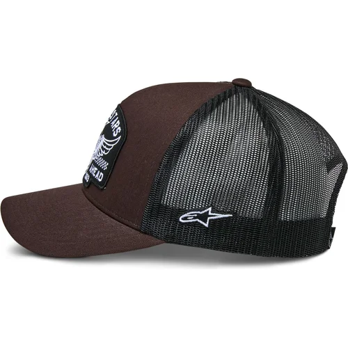 Hnedá/čierna) 1214-81721-8010-OS šiltovka HERITAGE PATCH /ALPINESTARS/ - obr. 1