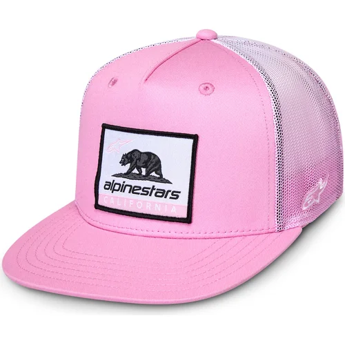 Šiltovka CALI GRADIENT TRUCKER, ALPINESTARS (ružová/biela)