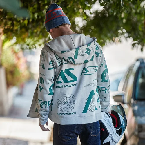 Čiapka wordy cuff beanie (modrá/červená) /ALPINESTARS/ - obr. 2