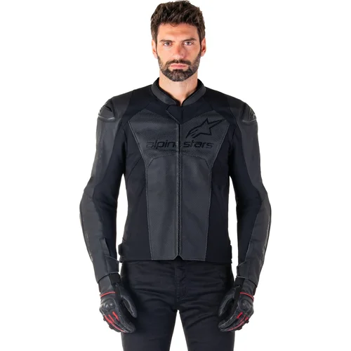 Bunda faster 3 airflow (čierna/čierna, veľkosť 56) /ALPINESTARS/ - obr. 6