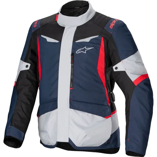 Bunda ST-1 waterproof ALPINESTARS 3200625-7093-L (tmavomodrá/čierna/červená, veľkosť L)