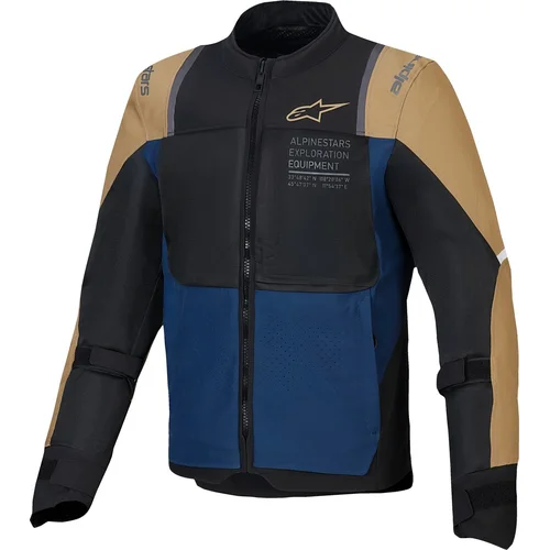Bunda ST-2 AIR ALPINESTARS 3201225-7188-4XL (tmavomodrá/tmavá khaki/čierna, veľkosť 4XL)