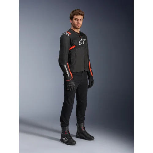 Bunda T-SPS AIR V2 (čierna/červená fluo, veľkosť M) /ALPINESTARS/ - obr. 3