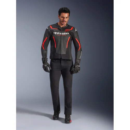 Bunda GP force V2 airflow (čierna/červená fluo/biela, veľkosť 52) /ALPINESTARS/ - obr. 8