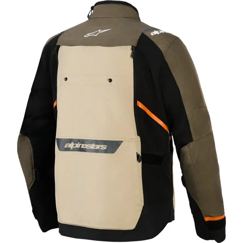 Bunda cusco drystar (hnedá/čierna, veľkosť 4XL) /ALPINESTARS/ - obr. 1