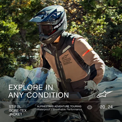 Bunda ST-7 GORE-TEX (hnedá/čierna, veľkosť M) /ALPINESTARS/ - obr. 5