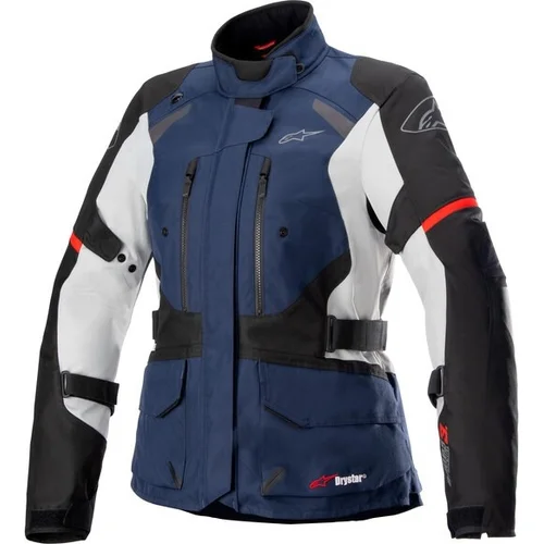 Bunda stella andes drystar ALPINESTARS 3217521-7109-S kompatibilná s TECH-AIR 5, dámska, (tmavomodrá/čierna/svetlosivá/červená, veľkosť S)