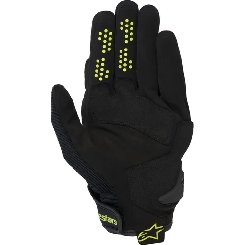 Rukavice CHROME V2 (tmavá khaki/čierna/žltá, veľkosť S) /ALPINESTARS/ - obr. 1