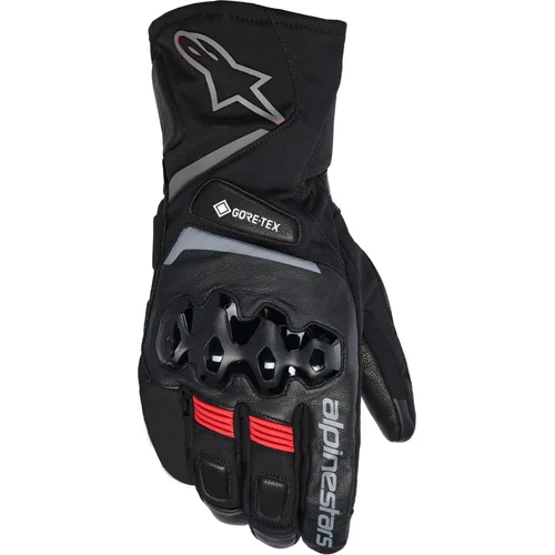 Rukavice WT-8 GORE-TEX® INSULATED ALPINESTARS 3520326-10-XXL (čierna/červená, veľkosť 2XL)
