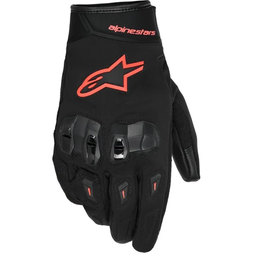 Rukavice SP X Z WATERPROOF ALPINESTARS 3520126-1030-S (čierna/červená, veľkosť S)