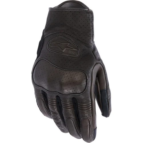 Rukavice MUSTANG V3 ALPINESTARS 3561126-8010-L (hnedá/čierna, veľkosť L)