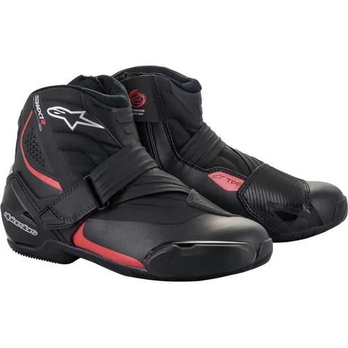 Topánky SMX-1 R ALPINESTARS 2224521-13-45 (čierna/červená, veľkosť 45)