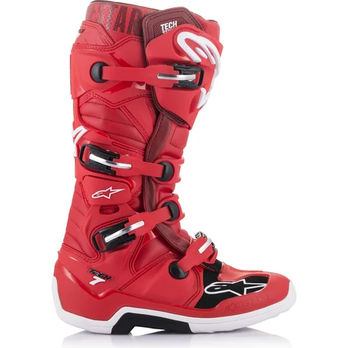 Topánky TECH 7 2012014-30-48 (červená, veľkosť 48) /ALPINESTARS/ - obr. 1