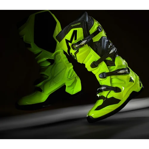 Topánky TECH 7 (žltá fluo/čierna, veľkosť 44,5) /ALPINESTARS/ - obr. 7