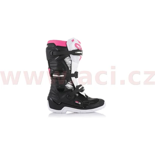 Topánky STELLA Tech 3 (čierna/biela/ružová, veľkosť 39) /ALPINESTARS/ - obr. 1