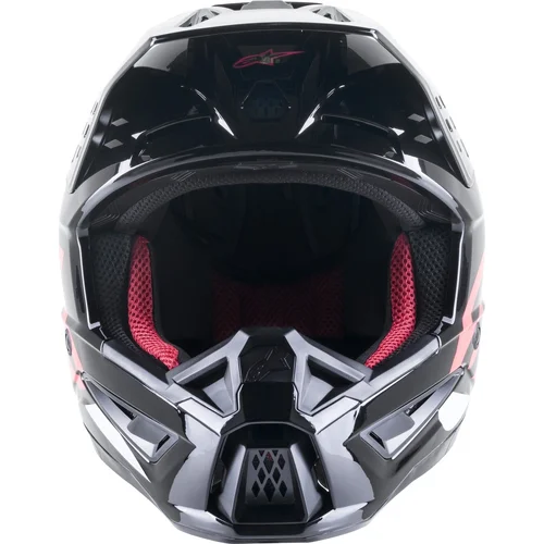 Prilba S-M5 COMPASS (čierna/ružová, veľkosť 2XL) /ALPINESTARS/ - obr. 5