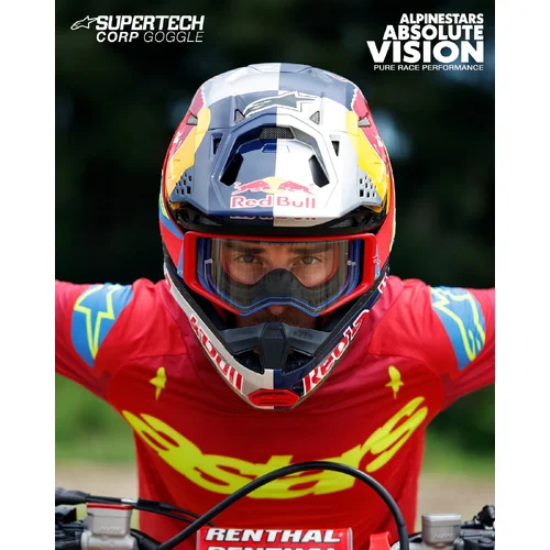 Okuliare SUPERTECH STREAM (sivá/multicolor, zrkadlové strieborné plexisklo) /ALPINESTARS/ - obr. 7
