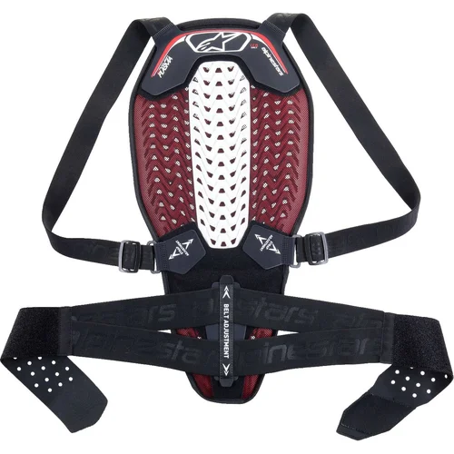 Chrbticový chránič NUCLEON PLASMA ALPINESTARS 6504325-123-XS (čierna/biela/červená, veľkosť XS)