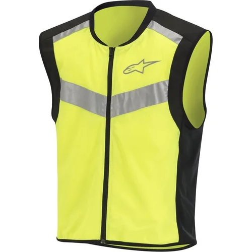 Reflexná vesta FLARE NEON ALPINESTARS 6509019-155-M (čierna/žltá fluo, veľkosť M)