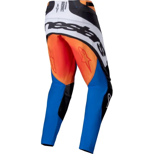 Nohavice TECHSTAR MELT (oranžová/modrá, veľkosť 36) /ALPINESTARS/ - obr. 1