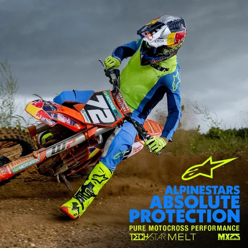 Nohavice TECHSTAR MELT (žltá fluo/modrá, veľkosť 32) /ALPINESTARS/ - obr. 10