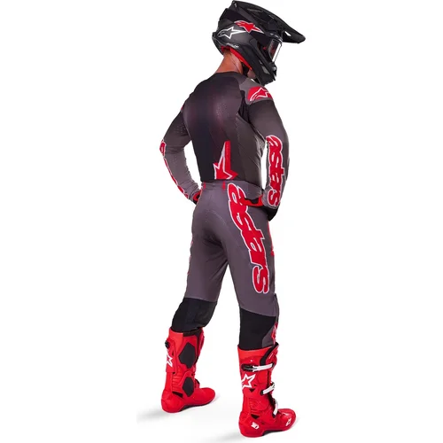 Nohavice SUPERTECH LIPAN (dymovočervená, veľkosť 38) /ALPINESTARS/ - obr. 4