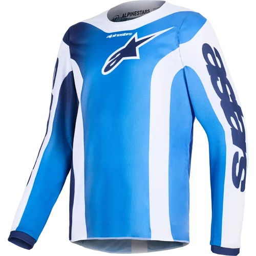 Dres FLUID PORTL YOUTH, ALPINESTARS, detské (modrá/biela, veľkosť XL)