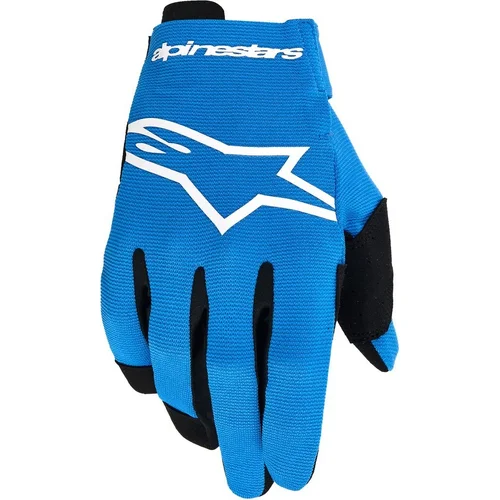 Rukavice RADAR YOUTH ALPINESTARS 3541824-7261-XS detské, (modrá/biela, veľkosť XS)